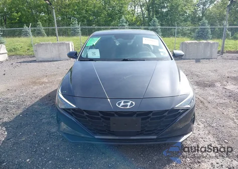 2021 Hyundai Elantra Sel из США, поврежденный, VIN 5NPLS4AG9MH021884